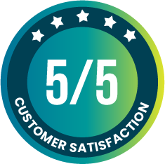 5/5 Customer Satisfaction